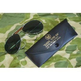 WW2 Reproduction US Glasses, Flying Sun.  Army Air Corps Style Sunglasses