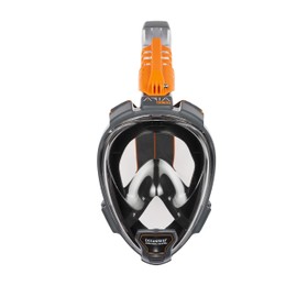 OCEAN REEF - Aria QR + Quick Release Snorkeling Mask - Full Face Snorkeling Mask - 180 Degree Underwater Vision - 5 Different Colors and 3 Sizes