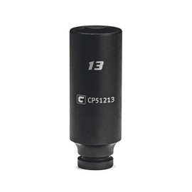 Capri Tools 13 mm Deep Impact Socket, 1/4-Inch Drive, 6-Point, Metric