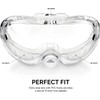 Neiko® 53875B Anti-Fog Safety Goggles with Wide-Vision | ANSI Z87.1