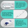 Aolyty 15W Ultra Thin LED Ceiling Panel Light 7.4" Recessed