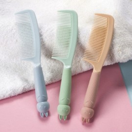 Rabbit Handle Colored Hairbrush / 토끼 손잡이 컬러 머리빗