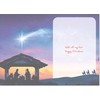 doodlecards Husband Christmas Card Nativity Scene Medium Size Christmas Card