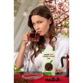 Snack Nosh Tea Bags - Cherry Tea Bags Variety Pack, Caffeine-Free 20 Herbal Tea Bags (35 gr, 1,23 Oz) Individually Wrapped, Cherry