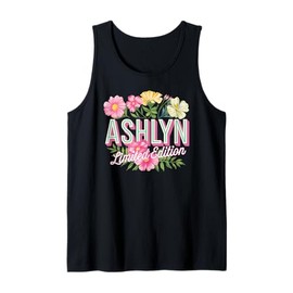 Ashlyn Limited Edition Vintage Custom Name Wife Grandma Tank Top