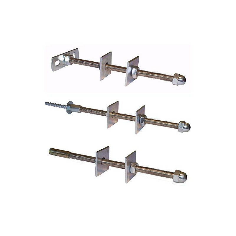 Cast Iron Radiator Stay/Bracket/Tie/Retainer/Fixing Gunmetal (Threaded Fixing)