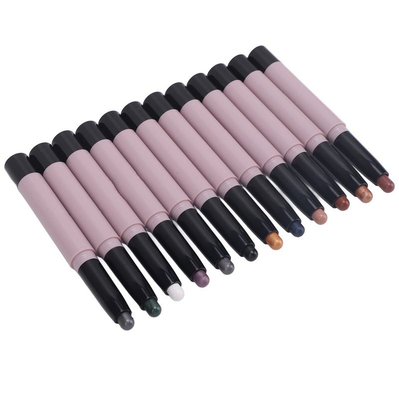 12pcs Eye Shadow Stick Waterproof Eyeshadow Stick Matte Eye Shadow