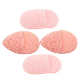 Vaguelly 2 Sets Exfoliating Facial Sponges for Face Wash Reusable Cleansing Puff Deep Clean Makeup Remover Pads for Daily Use for Skin Types