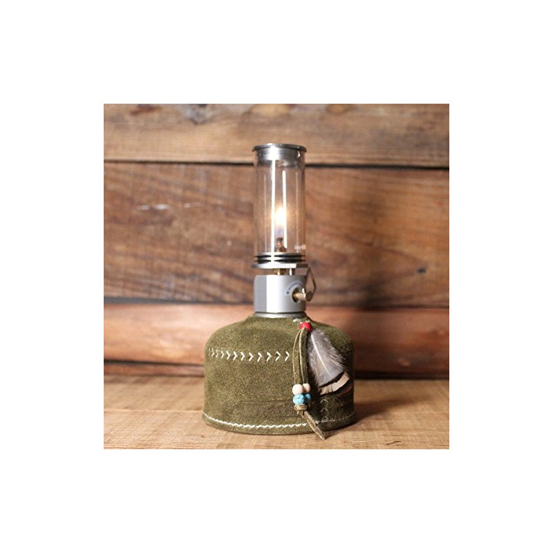 What Will Be Will Be Suede Leather OD Gas Cans
