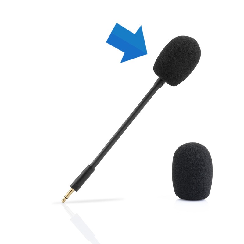LEFXMOPHY Mic Foam Replacement for Razer Kaira/Kaira X/Barracuda X/Kraken V3