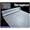 Green Stuff World Rolling Pin Herringbone Pattern for Modeling and