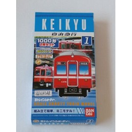 B Train Shorty Private Railway Series Keihin Kyuko Type 1000 2-Car Set Plastic Model