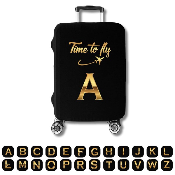 Ferocity Personalised Suitcase Cover 18-31 Inches, Travel Suitcase Cover, Elastic,