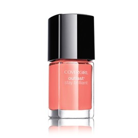 COVERGIRL Outlast Stay Brilliant Nail Gloss Coral Silk 240, .37 oz (packaging may vary)