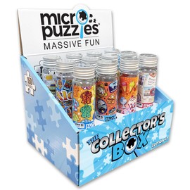 MicroPuzzles Collector’s Box Edition 1 (12-Pack) Mini Jigsaw Puzzles 4×6 in 150 Pieces Each, Travel-Size Portable Gift Set | Made in USA | Small Business