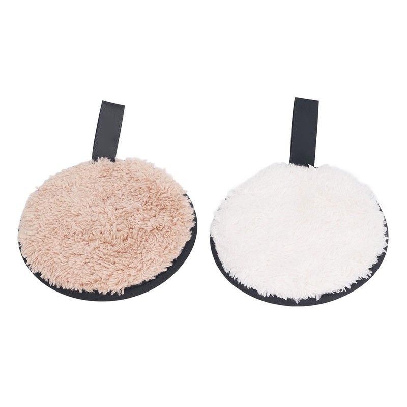 2pcs Reusable Makeup Remover Pads Deep Pore Cleansing Plant Fiber