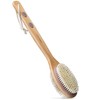 MainBasics Back Scrubber for Shower – Long Handle Dual-Sided Brush