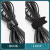 SOVYOULIVE Cable Strap, 100 Pcs Reusable Cable Ties, Adjustable Tie