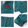 Volunboy Baby Suit Boys' Suit Vest Shirt with Bow Tie