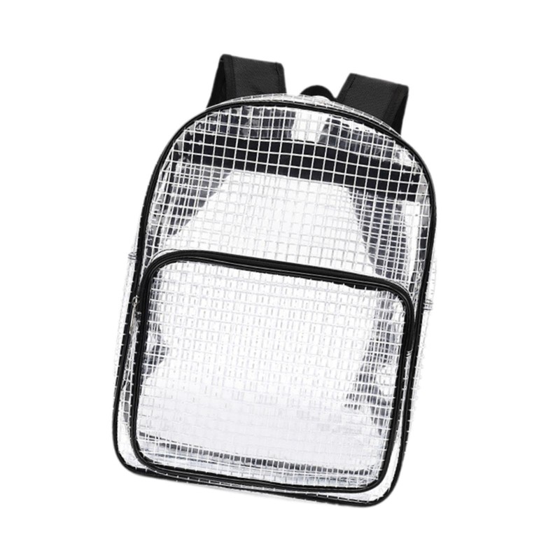 Generic Clear Backpack Cleanroom Tool Bag Workbag Transparent Daypack Engineer