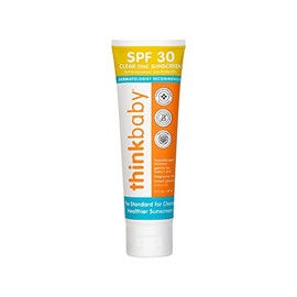 THINKBABY Clear Zinc Sunscreen SPF 30, 3 FZ