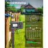 Sprinkler Timer with Brass Inlet and Outlet, Programmable Water Timer