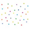 Wajade 60 PCS Colorful Dots Wall Stickers Round Circle Wall