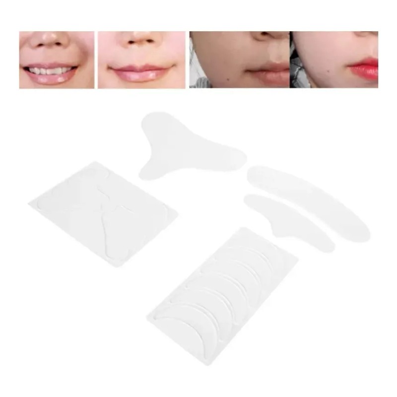Piezas Silicona Facial Antiarrugas Parche Puede