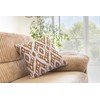 TreeWool, Pack of 2, Throw Pillow Cover Ogee Diamond Accent