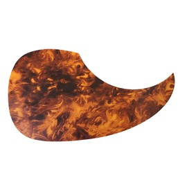 Acoustic Guitar Dreadnaught Martin Style Pickguard Self Adhesive Tortoise Shell (Brown Swirl)