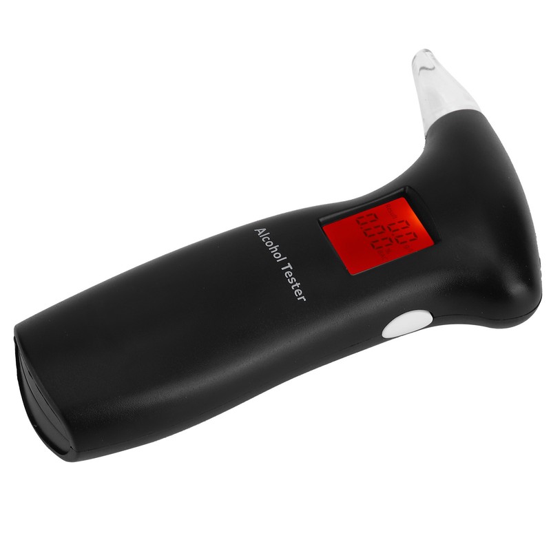 Breath Liquor Tester Driver Drunk Detector Wine Analyzer with LCD