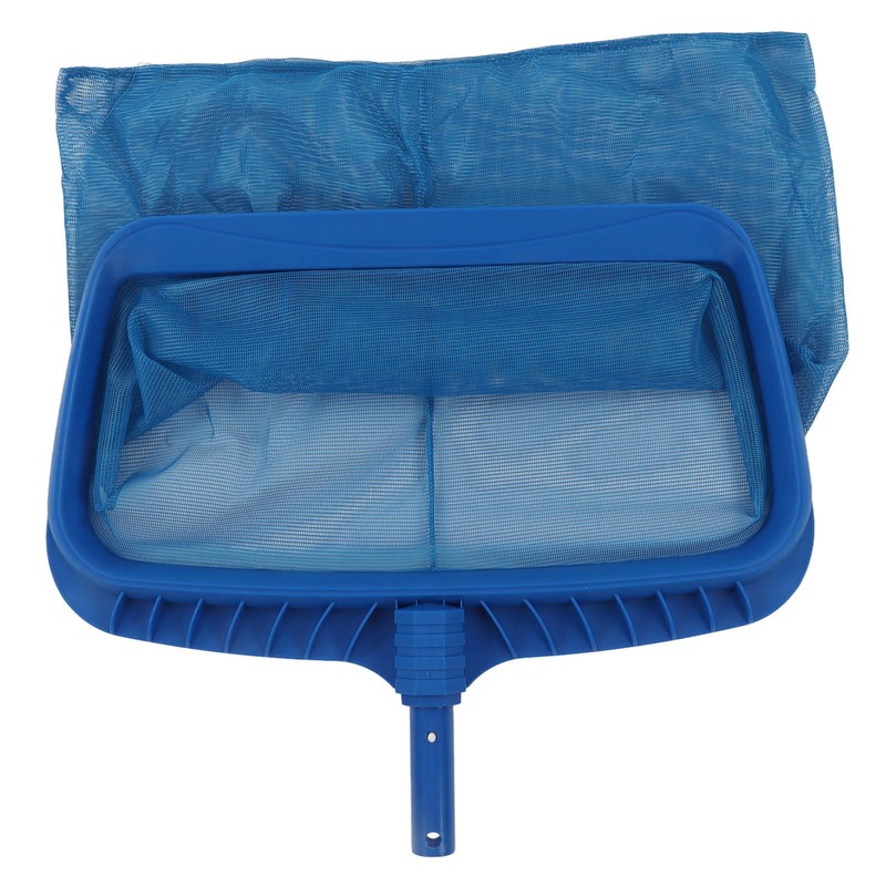 Swimming Pool Leaf Skimmer Net ABS Blue Reinforced Frame Heavy