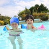 Kids Extra Large Swim Cap for Long Thick Hair Braids