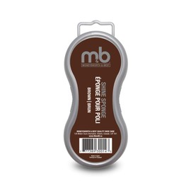 M&B Shine Sponge, Shoe Polish for Leather Footwear, Shoe Shine Sponge, Shoe Accessories, Brown