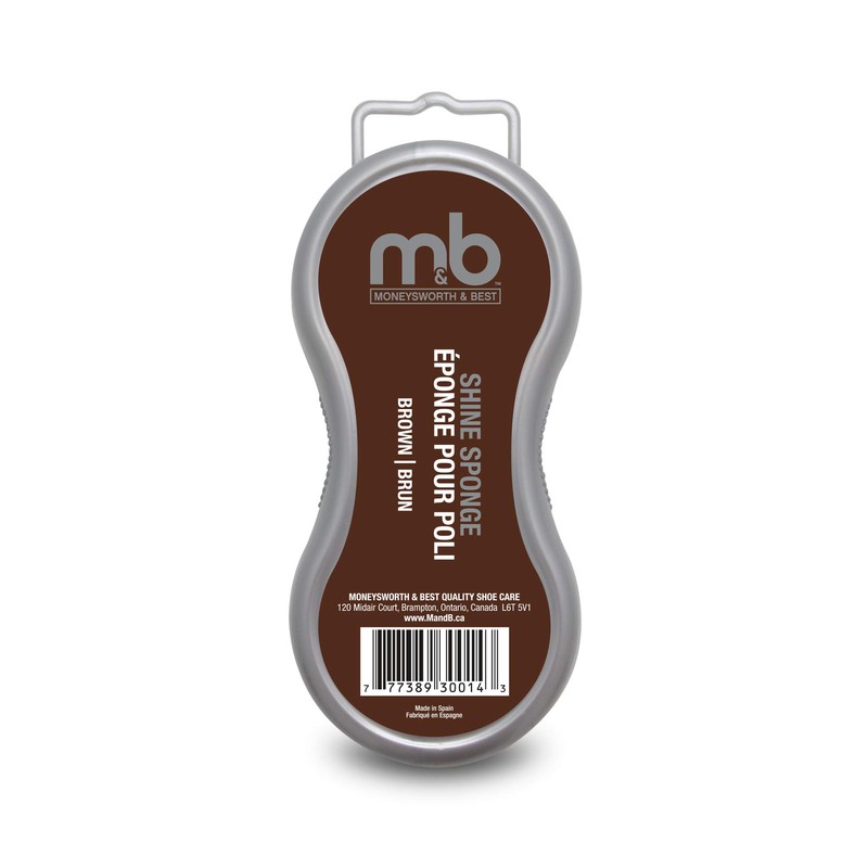 M&B Shine Sponge, Shoe Polish for Leather Footwear, Shoe Shine