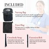 French KOKO Medical Nurse Fanny Pack, The Nurse Face, Vertical