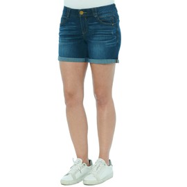 Democracy Women's Ab Solution 5" Short, Indigo, 12