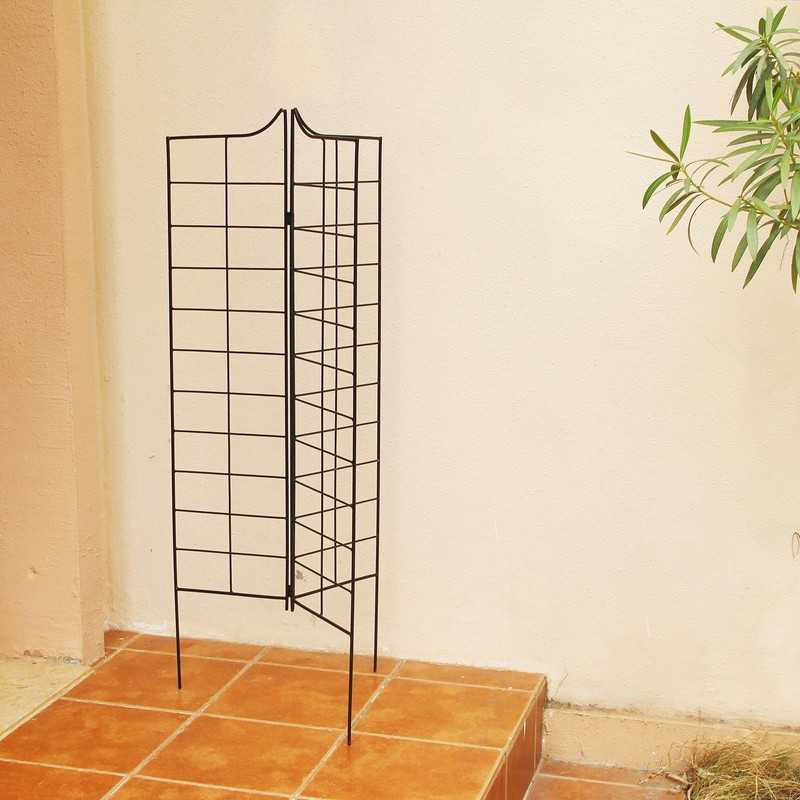 Scendor 3-Panel Folding Garden Trellis 45.3" H x 9.6" W,