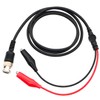110cm Oscilloscope Probe 2 Alligator Clip Copper BNC Male Plug