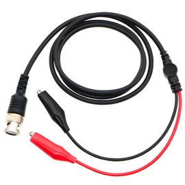 110cm Oscilloscope Probe 2 Alligator Clip Copper BNC Male Plug Test Lead
