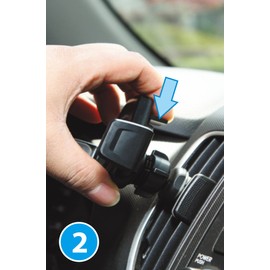 Geemarc Premium Smartphone Holder with NFC (Near Field Communication) Automatic Connection System for Air Vent