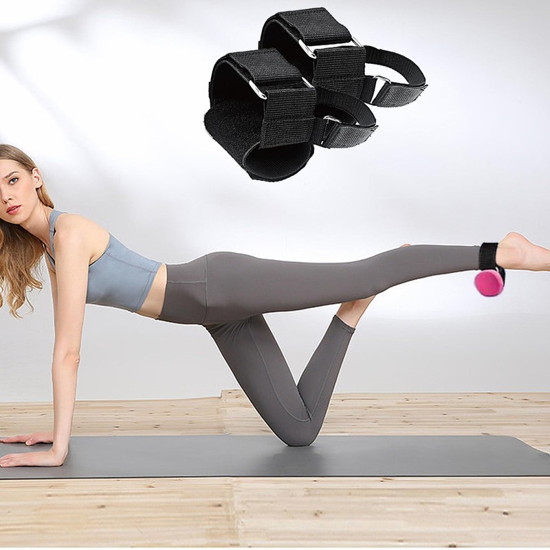 One Pair Adjustable Foot Strap Weights Comfortable Breathable Dumbbell Ankle
