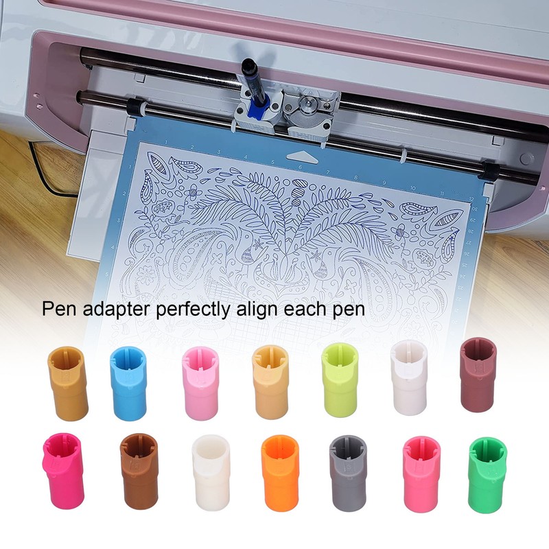 14 Pcs Pen Adapter Replacement ABS Marker Adapter Holder Set