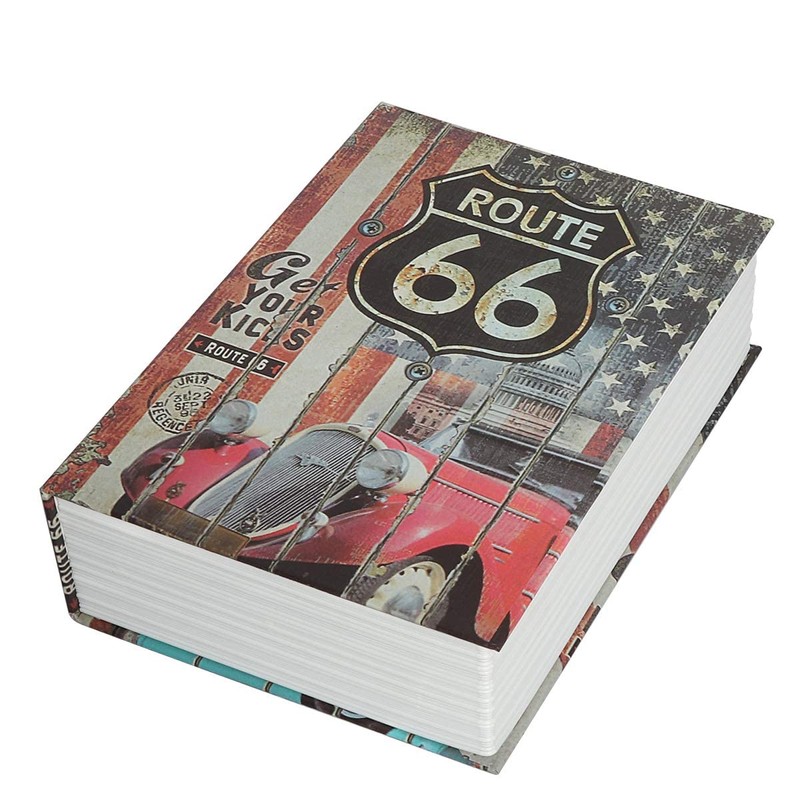 Lysmics Book Safe Box Lock, Hidden Safe, Book-like Design, Dial