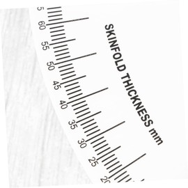 BESPORTBLE Caliper Set White Metal Spring for Measurement Fat Measure Caliper Fat Tester Tape Tool