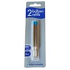 Twin Pack Ballpoint Pen Refills Parker Compatible Black Or Blue