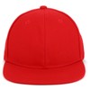 Trendy Apparel Shop gorra plana para niños pequeños, Rojo, Talla