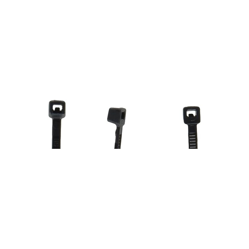 Fischer UBN Cable Ties, Black, 2,5 x 200 mm