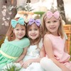 Lanmerry 3PCS 4.5’’ Hair Bows for Baby Girls Newborn Infant