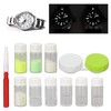 4 Colors Watch Fluorescent Powder Set Mixing Liquid Professional Watch